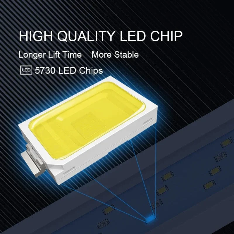 18 ~ 70 CM Super Helle Lampe LED Aquarium Licht Für Wasserpflanze Aquarium Extensible Clip Lampe 90 ~ 260 V