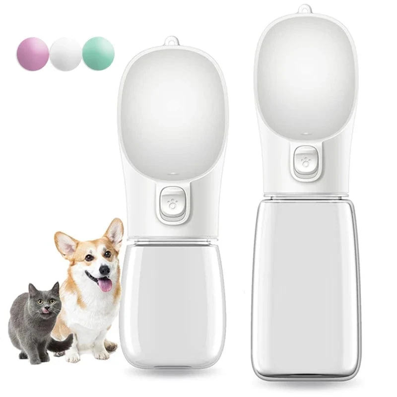 Hundewasserflasche, tragbare Haustier-Trinkflasche für Hunde, Katzen, Outdoor-Reisen, Spaziergänge, Welpentrinker, Kätzchen-Tränke, Hundezubehör
