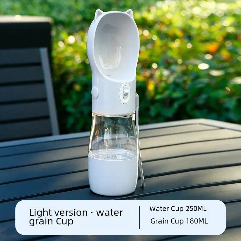 Tragbare Haustier-Wasserflasche Hund Trinkwasserspender Fütterung Outdoor Dog Walking Cup Supplies Abspc Material