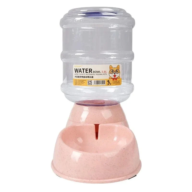 Automatische Futterspender für Hunde, Plastikwasserflasche, Katzennapf, Füttern und Trinken, Wasserspender für Hunde, Futternapf für Haustiere, Heimtierbedarf
