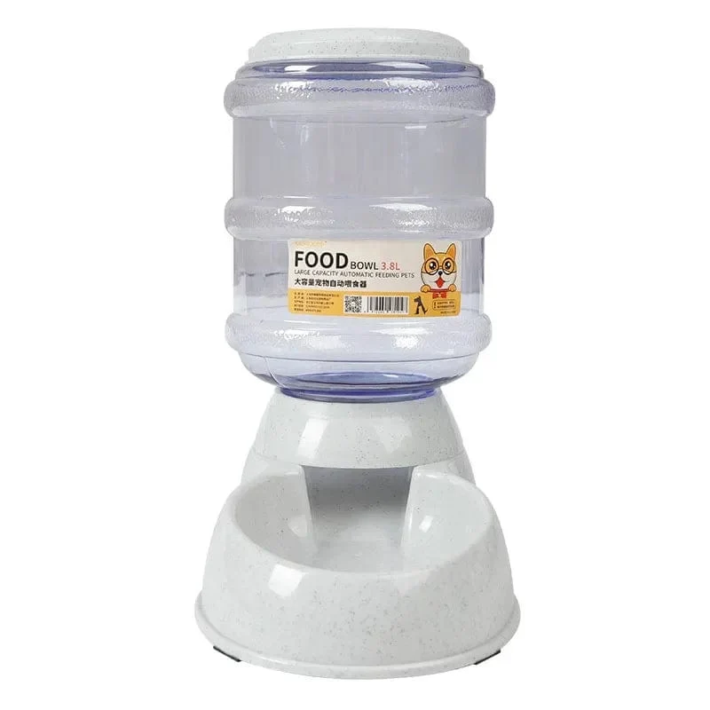 Automatische Futterspender für Hunde, Plastikwasserflasche, Katzennapf, Füttern und Trinken, Wasserspender für Hunde, Futternapf für Haustiere, Heimtierbedarf