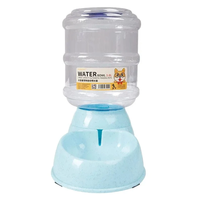Automatische Futterspender für Hunde, Plastikwasserflasche, Katzennapf, Füttern und Trinken, Wasserspender für Hunde, Futternapf für Haustiere, Heimtierbedarf