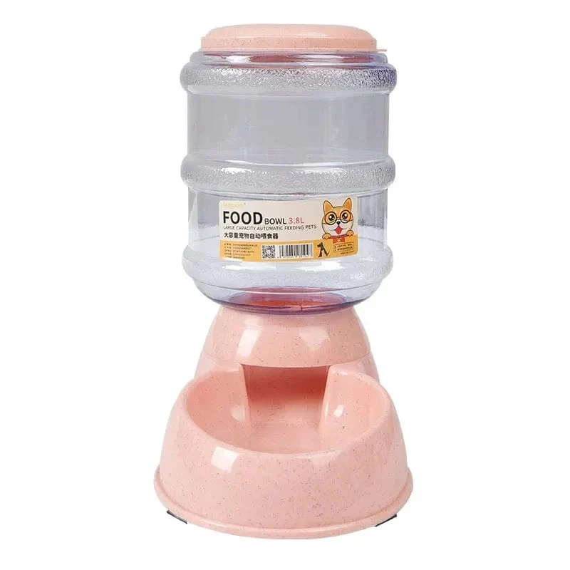 Automatische Futterspender für Hunde, Plastikwasserflasche, Katzennapf, Füttern und Trinken, Wasserspender für Hunde, Futternapf für Haustiere, Heimtierbedarf