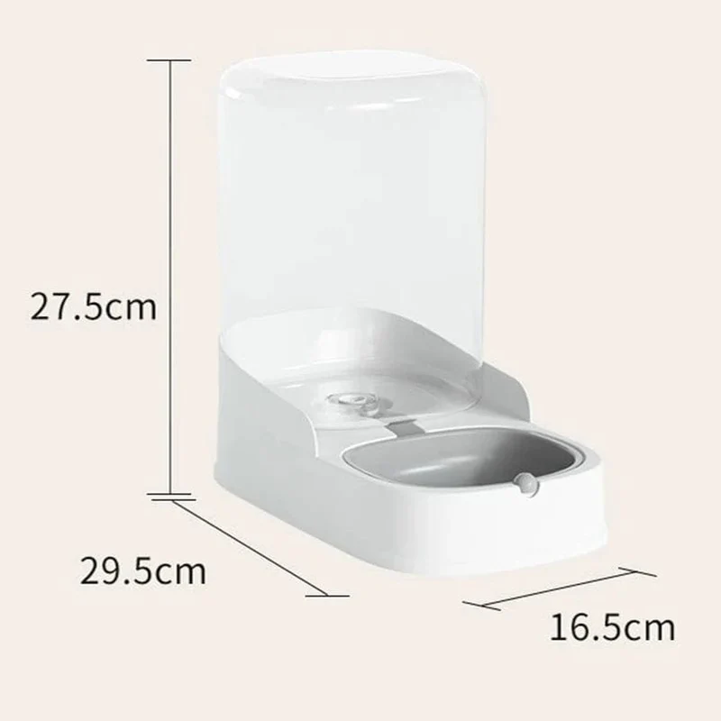 3.2 l großer Kapazität Haustier Katze automatischer Futter-Wasserspender Trinkbrunnen Flasche Schüssel Hund Katze Trinker Feeder Hund trinken Haustierbedarf
