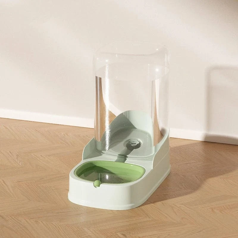 3.2 l großer Kapazität Haustier Katze automatischer Futter-Wasserspender Trinkbrunnen Flasche Schüssel Hund Katze Trinker Feeder Hund trinken Haustierbedarf