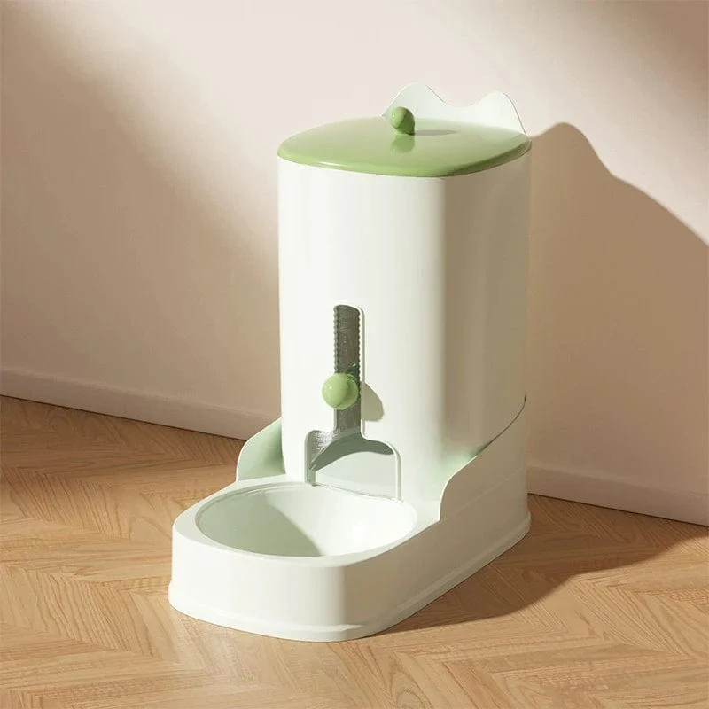 3.2 l großer Kapazität Haustier Katze automatischer Futter-Wasserspender Trinkbrunnen Flasche Schüssel Hund Katze Trinker Feeder Hund trinken Haustierbedarf