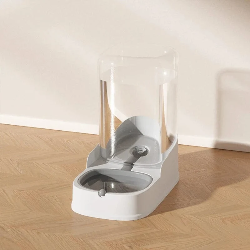 3.2 l großer Kapazität Haustier Katze automatischer Futter-Wasserspender Trinkbrunnen Flasche Schüssel Hund Katze Trinker Feeder Hund trinken Haustierbedarf