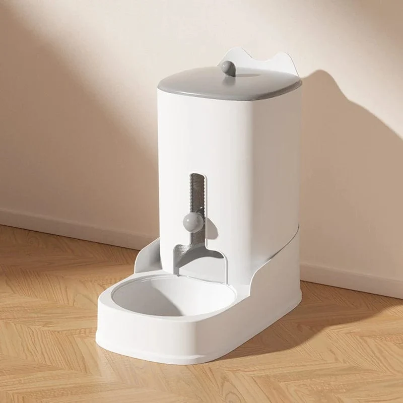 3.2 l großer Kapazität Haustier Katze automatischer Futter-Wasserspender Trinkbrunnen Flasche Schüssel Hund Katze Trinker Feeder Hund trinken Haustierbedarf