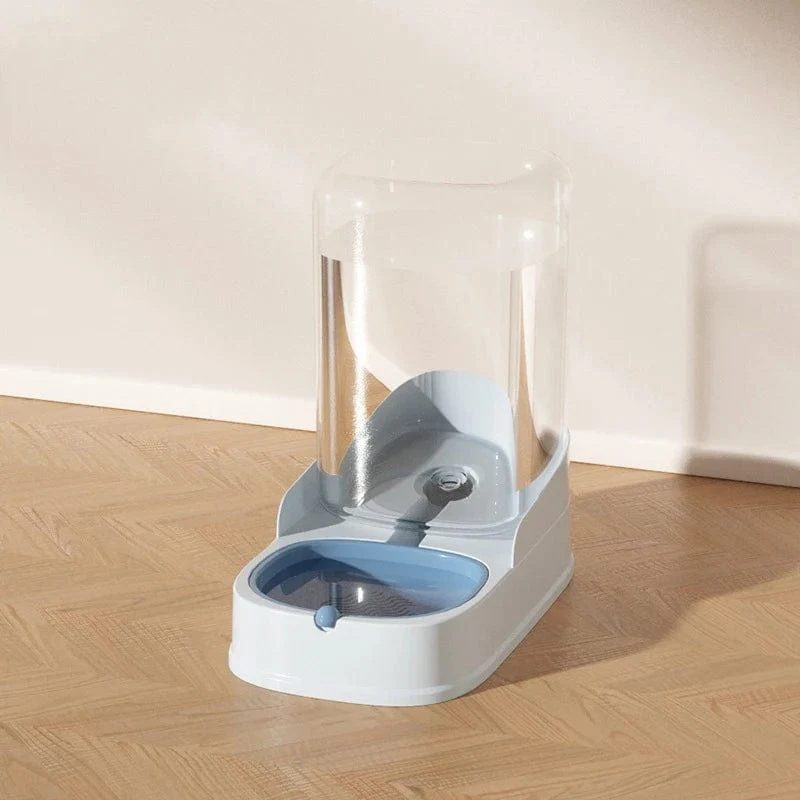3.2 l großer Kapazität Haustier Katze automatischer Futter-Wasserspender Trinkbrunnen Flasche Schüssel Hund Katze Trinker Feeder Hund trinken Haustierbedarf