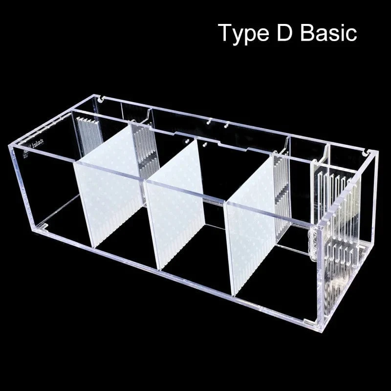 220 V Kreative Betta Fisch Tank Zucht Inkubator Isolation Box Wasser-freies Desktop Kleine Acryl Ökologische Aquarium Tank