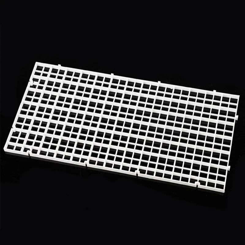2 stücke Kies Grid Isolation Bord Aquarium Separator Kostenloser Cut Aquarium Teiler Filtration Net Reinigung Werkzeug Ersatzteile