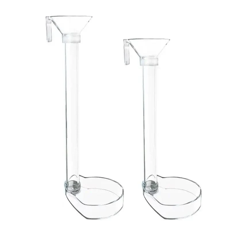 1 Set Aquarium Acryl Fütterung Rohr Schüssel Aquarium Garnelen Aquarium Acryl Fütterung Werkzeuge Anti-drift Fütterung Feeder