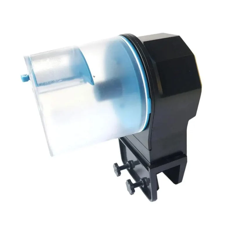 Automatischer Futterspender für Aquarien, intelligenter zeitgesteuerter Futterspender für Aquarien und Goldfische, Futterspender mit großer Kapazität