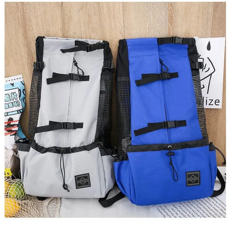 Wandern Haustier Hund Träger Reise Rucksack Outdoor Belüftung Atmungsaktiv Fahrrad Motorrad Outdoor Sport Mesh Bag Drop Shipping