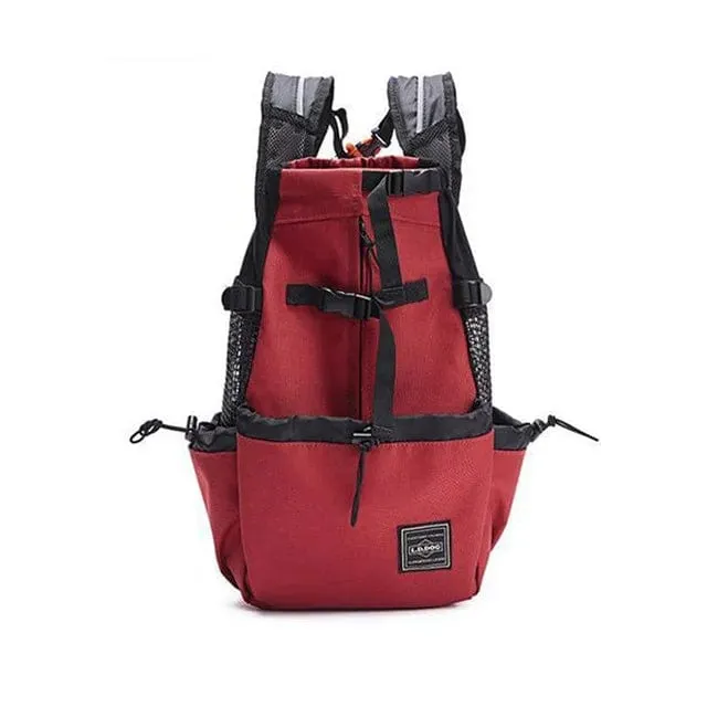 Wandern Haustier Hund Träger Reise Rucksack Outdoor Belüftung Atmungsaktiv Fahrrad Motorrad Outdoor Sport Mesh Bag Drop Shipping