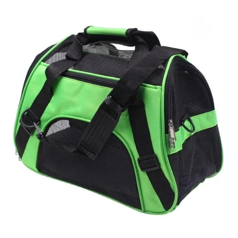 Katzentaschen, tragbare Hunde-Tragetasche, atmungsaktive Netz-Tragetaschen für kleine Hunde, faltbare Katzen-Handtasche, Reise-Haustiertasche, Transporttasche