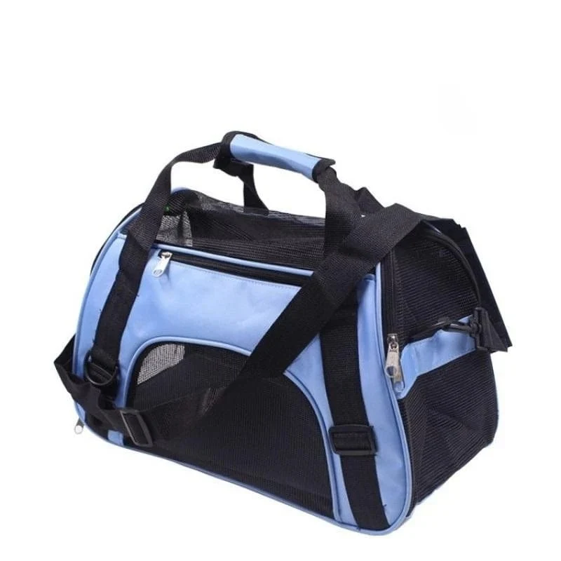 Katzentaschen, tragbare Hunde-Tragetasche, atmungsaktive Netz-Tragetaschen für kleine Hunde, faltbare Katzen-Handtasche, Reise-Haustiertasche, Transporttasche