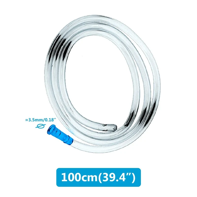 Große Spritze 100 ml-550 ml mit 100 cm Schlauch, wiederverwendbarer Messinjektor für Tierfütterung, Öl, Wasser, Flüssigkeit, Nährstoffe, große Spritze