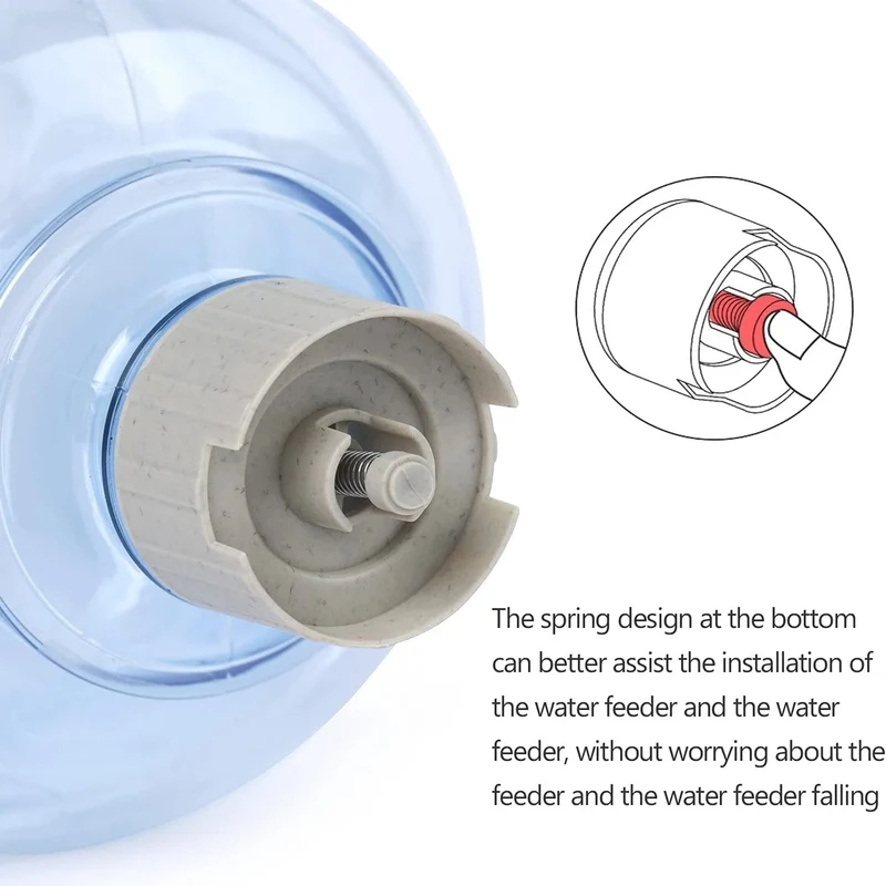 Automatischer Wasserspender, große Kapazität, Futternapf für Haustiere, kleine Hundefutterschüssel, Futternapf für Katzen, Trinknapf für Haustiere, Wassernapf