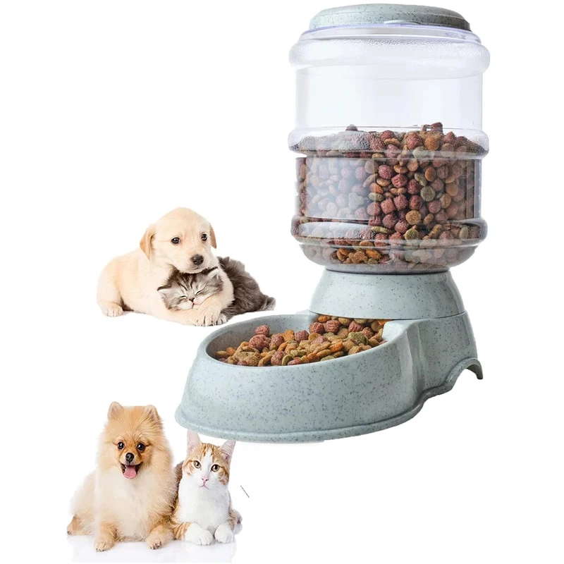 Automatischer Wasserspender, große Kapazität, Futternapf für Haustiere, kleine Hundefutterschüssel, Futternapf für Katzen, Trinknapf für Haustiere, Wassernapf