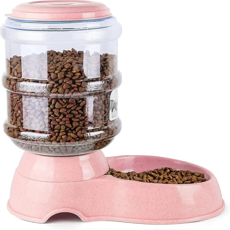 Automatischer Wasserspender, große Kapazität, Futternapf für Haustiere, kleine Hundefutterschüssel, Futternapf für Katzen, Trinknapf für Haustiere, Wassernapf
