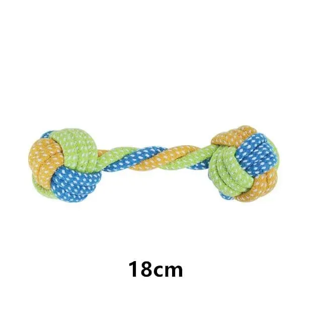 Haustier-Hundespielzeug für große kleine Hunde, interaktives Baumwollseil, Mini-Hundespielzeug, Ball für Hunde, Zubehör, Zahnbürste, Kauspielzeug für Welpen