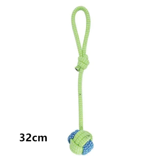 Haustier-Hundespielzeug für große kleine Hunde, interaktives Baumwollseil, Mini-Hundespielzeug, Ball für Hunde, Zubehör, Zahnbürste, Kauspielzeug für Welpen