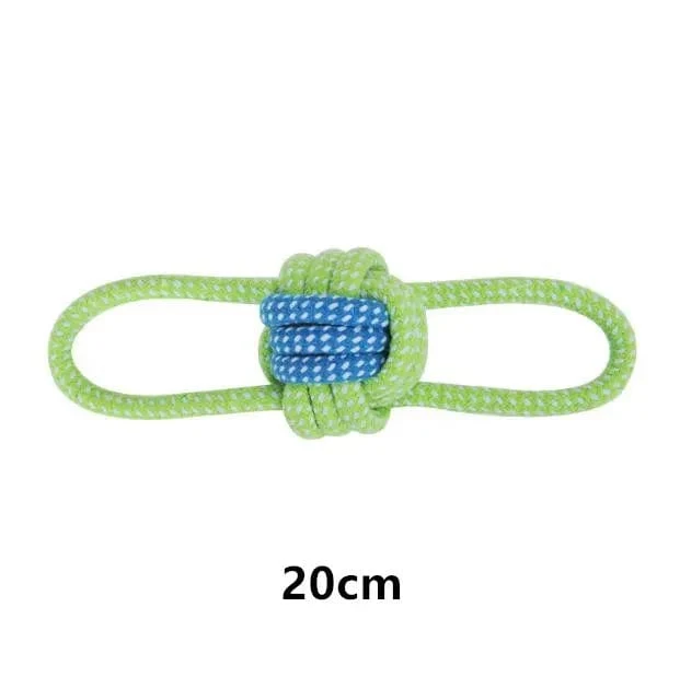 Haustier-Hundespielzeug für große kleine Hunde, interaktives Baumwollseil, Mini-Hundespielzeug, Ball für Hunde, Zubehör, Zahnbürste, Kauspielzeug für Welpen
