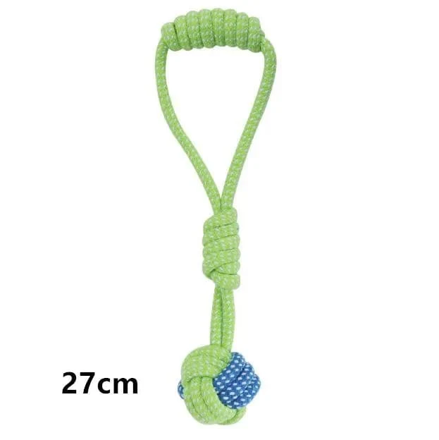 Haustier-Hundespielzeug für große kleine Hunde, interaktives Baumwollseil, Mini-Hundespielzeug, Ball für Hunde, Zubehör, Zahnbürste, Kauspielzeug für Welpen