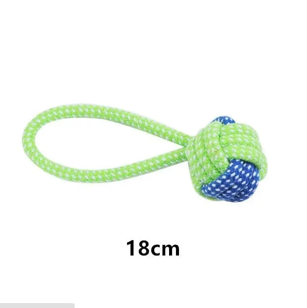 Haustier-Hundespielzeug für große kleine Hunde, interaktives Baumwollseil, Mini-Hundespielzeug, Ball für Hunde, Zubehör, Zahnbürste, Kauspielzeug für Welpen