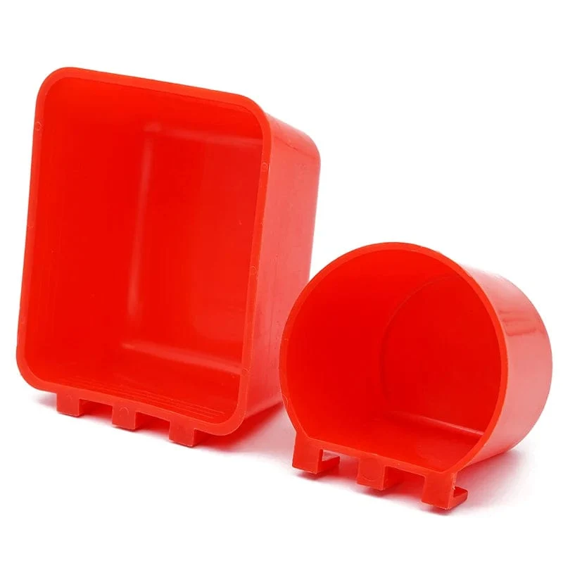 Vogelfutterspender, Wasservogelkäfig, Papagei, Plastiktränken, Wassertränke für Tauben, Wachteln, Hühner, Enten, Näpfe und Tränken, 1 Stück