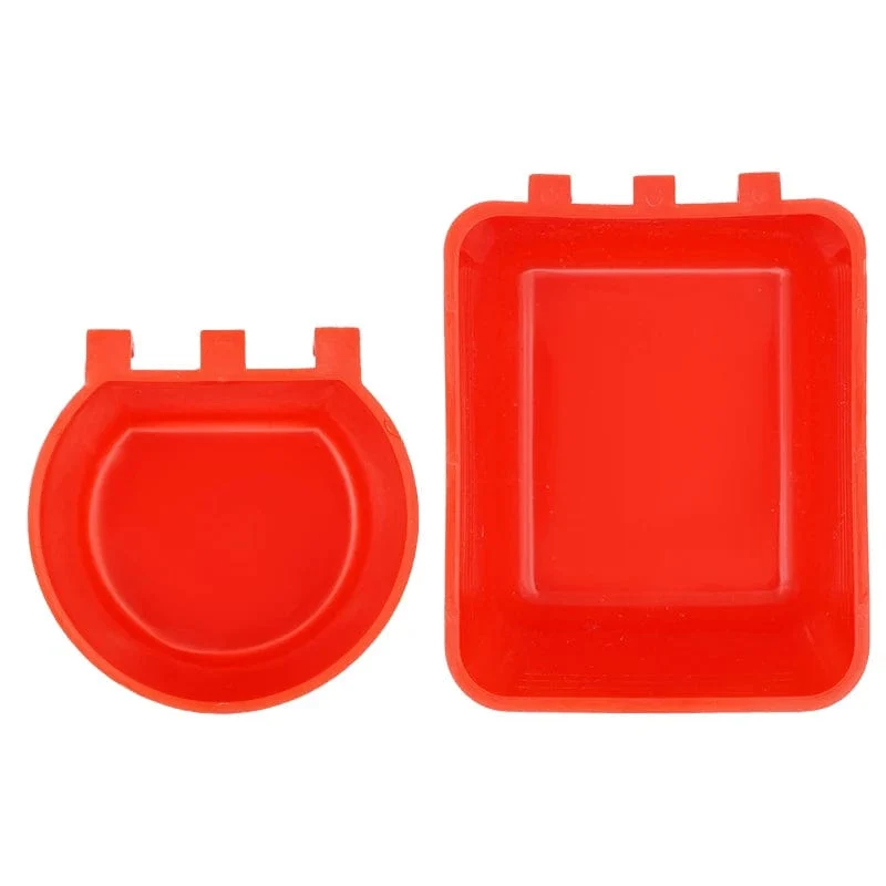 Vogelfutterspender, Wasservogelkäfig, Papagei, Plastiktränken, Wassertränke für Tauben, Wachteln, Hühner, Enten, Näpfe und Tränken, 1 Stück