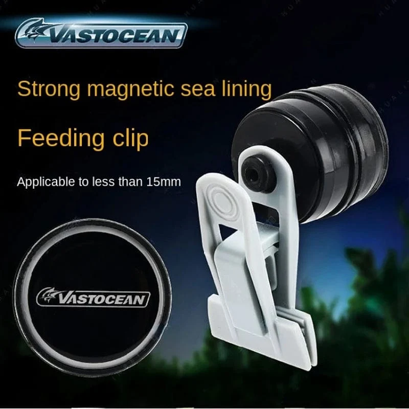 VastOcean Veggie-Mag Fütterungsclip für Aquarien, starker magnetischer Algen-Gemüseclip