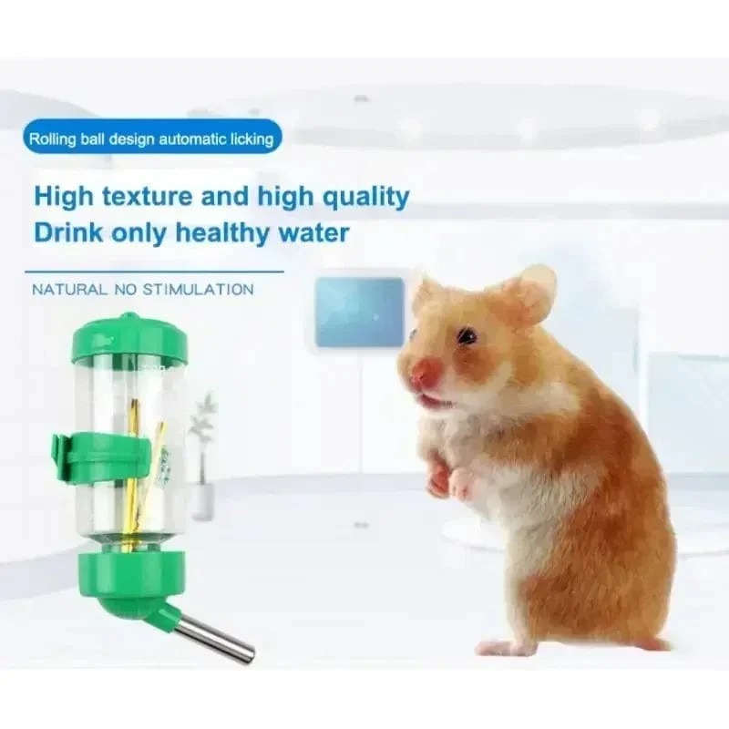 Kunststoff Hamster Trinker Wasser Flasche Dispenser Feeder Hängen Meerschweinchen Eichhörnchen Kaninchen Trinkflasche Pet Trinkbrunnen