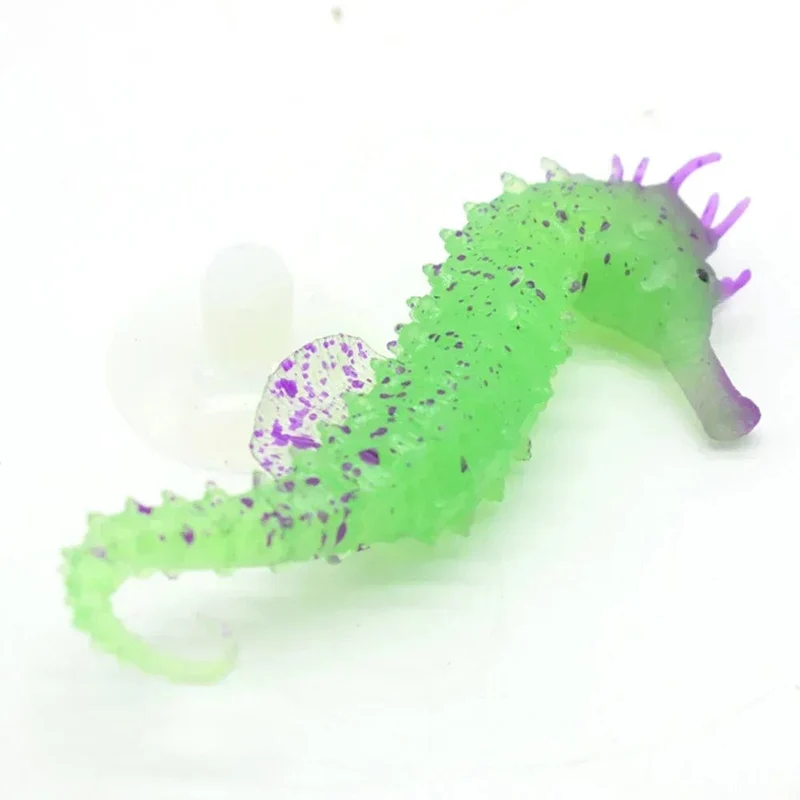 Aquarium Künstliche Leuchtende Feuerfische Aquarium Landschaft Silikon Gefälschte Fische Schwimmende Glow In Dark Ornament Hause Dekoration