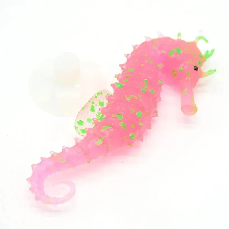 Aquarium Künstliche Leuchtende Feuerfische Aquarium Landschaft Silikon Gefälschte Fische Schwimmende Glow In Dark Ornament Hause Dekoration