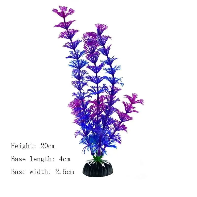 Künstliche Unterwasser-Kunststoffpflanzen für Aquarien, künstlicher Strauch, grünes Wassergras, Simulationsdekoration
