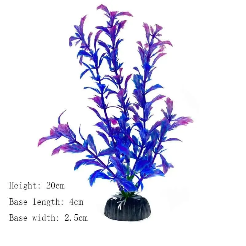 Künstliche Unterwasser-Kunststoffpflanzen für Aquarien, künstlicher Strauch, grünes Wassergras, Simulationsdekoration