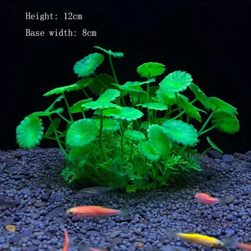 Künstliche Unterwasser-Kunststoffpflanzen für Aquarien, künstlicher Strauch, grünes Wassergras, Simulationsdekoration