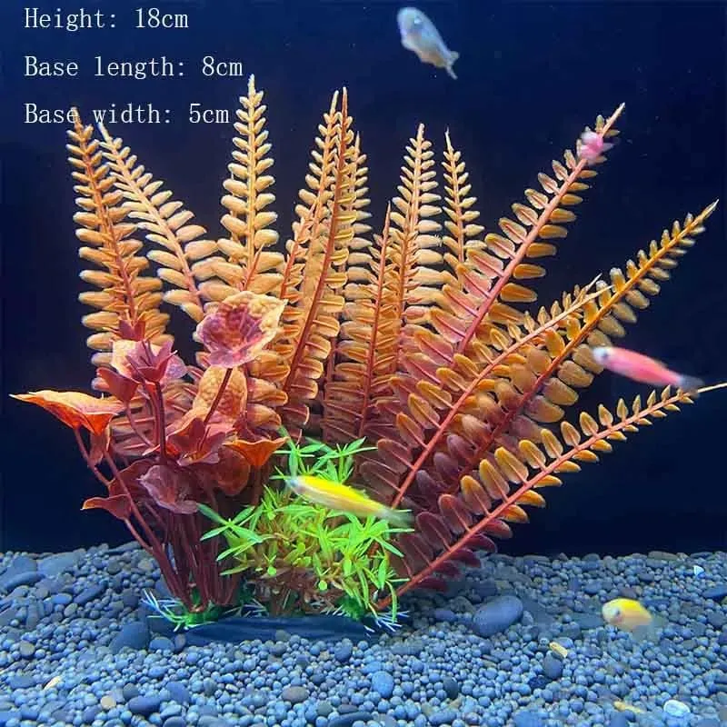 Künstliche Unterwasser-Kunststoffpflanzen für Aquarien, künstlicher Strauch, grünes Wassergras, Simulationsdekoration