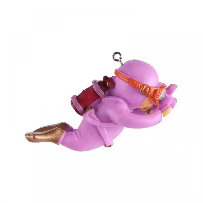 Niedlicher leuchtender Mini-Taucher, simulierter schwimmender Froschmann, Miniatur-Kawaii-Figuren, Aquarium-Ornamente, Figuren, Aquarium-Dekoration
