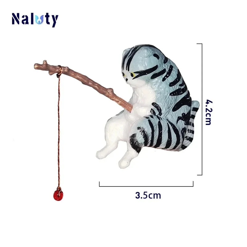 Kreative Aquarium Dekoration 8 Stil Kleine Angeln Katze Aquarium Zubehör Landschaftsbau Ornament Aquarium Zubehör Diy