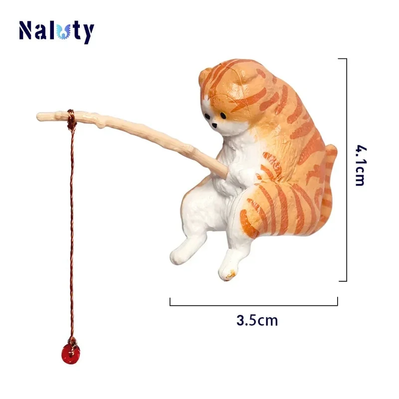 Kreative Aquarium Dekoration 8 Stil Kleine Angeln Katze Aquarium Zubehör Landschaftsbau Ornament Aquarium Zubehör Diy