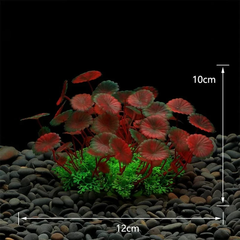 Fluoreszierendes Aquarium-Dekor, Aquarium-Landschaftsbau, Korallensimulation, Korallenornamente, kleine Unterwasserwelt-Landschaftsdekoration