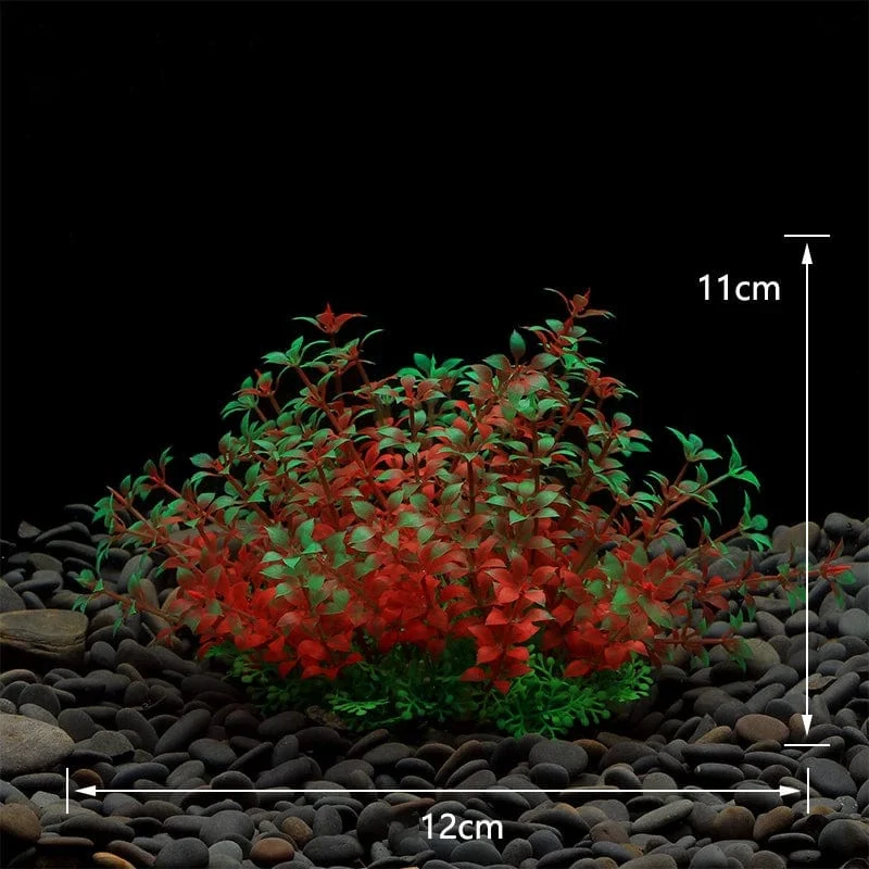 Fluoreszierendes Aquarium-Dekor, Aquarium-Landschaftsbau, Korallensimulation, Korallenornamente, kleine Unterwasserwelt-Landschaftsdekoration
