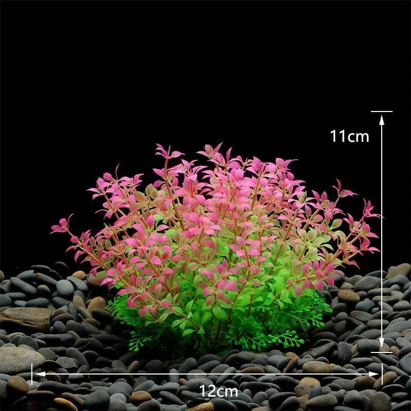 Fluoreszierendes Aquarium-Dekor, Aquarium-Landschaftsbau, Korallensimulation, Korallenornamente, kleine Unterwasserwelt-Landschaftsdekoration