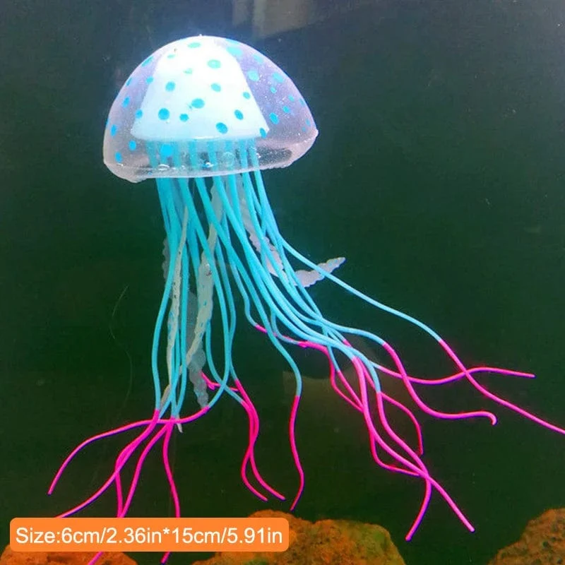Fluoreszierendes Aquarium-Dekor, Aquarium-Landschaftsbau, Korallensimulation, Korallenornamente, kleine Unterwasserwelt-Landschaftsdekoration