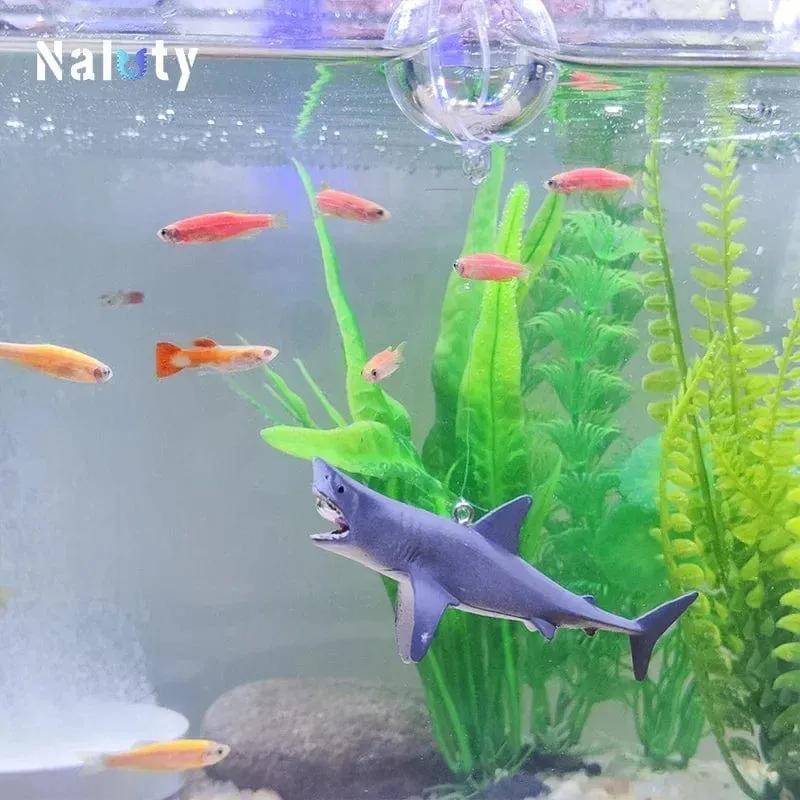 Neue Aquarium Dekoration Zubehör Mini Samll Ornamente Marine Tier Hai Wal Dekor Aquarium für Aquarium Zubehör