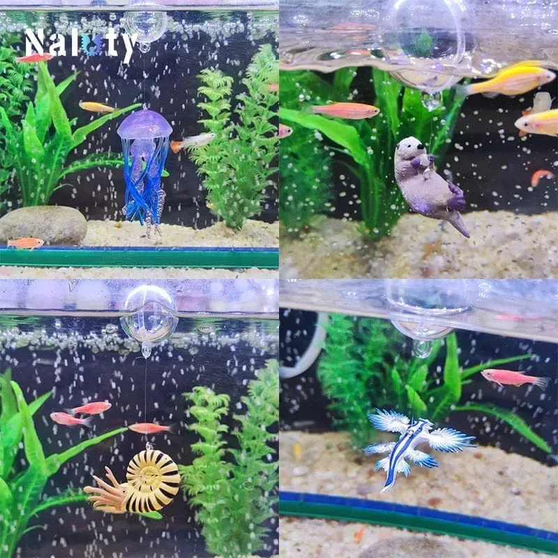 Neue Aquarium Dekoration Zubehör Mini Samll Ornamente Marine Tier Hai Wal Dekor Aquarium für Aquarium Zubehör
