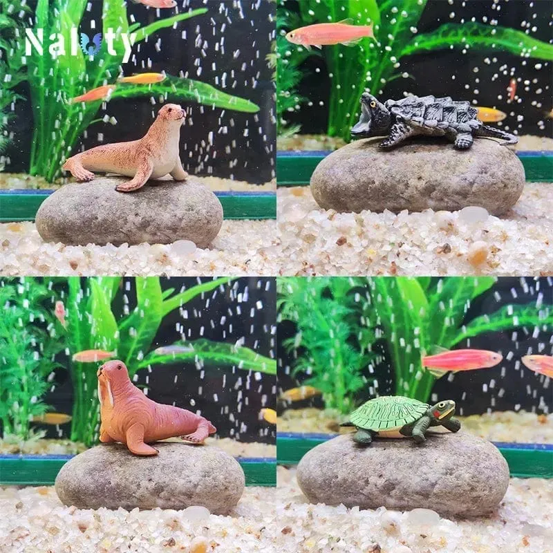 Neue Aquarium Dekoration Zubehör Mini Samll Ornamente Marine Tier Hai Wal Dekor Aquarium für Aquarium Zubehör